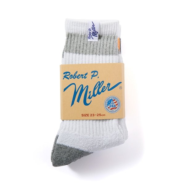 画像1: 【Robert P.Miller】ウィメンズ　3P Crew length socks 23-25cm (1)