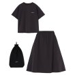 画像1: 【THOUSAND MILE】ウィメンズ　ショートスリーブＴシャツ＆スカートセット  (1)