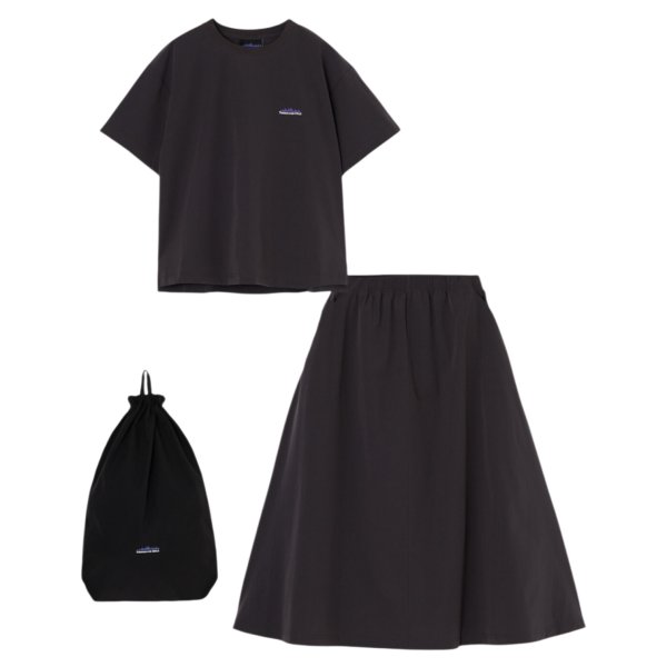 画像1: 【THOUSAND MILE】ウィメンズ　ショートスリーブＴシャツ＆スカートセット  (1)