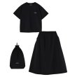 画像1: 【THOUSAND MILE】ウィメンズ　ショートスリーブＴシャツ＆スカートセット  (1)